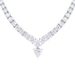 Diamond Drop Necklace by Ashna Mehta