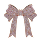 Bow Fancy Pink Diamonds Customized Bag Bijoux