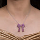 Bow Rose Gold Customized Bag Bijoux
