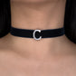 Alphabet 'C' Bag Bijoux Plain 18K White Gold