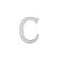 Alphabet 'C' Bag Bijoux with Natural Diamonds