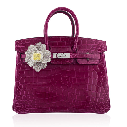Gilded Bloom Diamond Customized Bag Bijoux