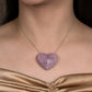 Pink Diamonds Heart Customized Bag Bijoux