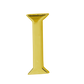 Alphabet 'I' Bag Bijoux Plain 18K Yellow Gold