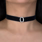 Alphabet 'O' Bag Bijoux Plain 18K White Gold