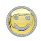Smiley Customized Bag Bijoux with Natural Diamonds