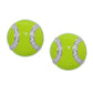 Tennis Ball Stud Earrings