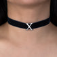 Alphabet 'X' Bag Bijoux Plain 18K White Gold
