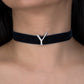 Alphabet 'Y' Bag Bijoux Plain 18K White Gold