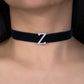 Alphabet 'Z' Bag Bijoux Plain 18K White Gold