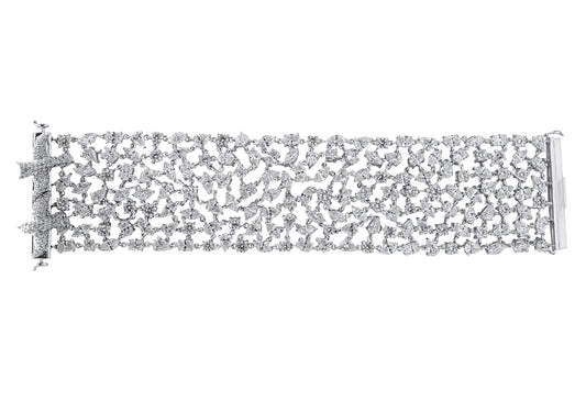 Paris Diamond Choker–Bracelet by Ashna Mehta
