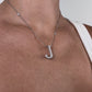 Alphabet 'J' Bag Bijoux with Natural Diamonds