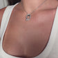 Alphabet 'Q' Bag Bijoux with Natural Diamonds