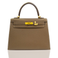Brown handbag with gold hardware on a white background, collection-preview